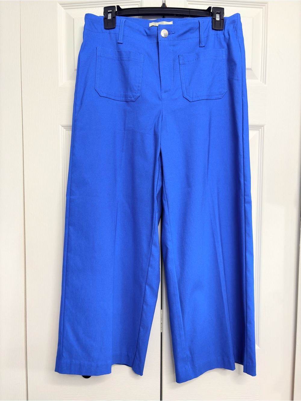 NWOT Jules & Leopold Cobalt Straight-Leg Pants